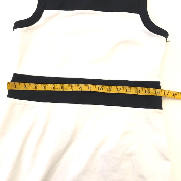 Banana Republic White Color Block Sheath Dress 14 - Picture 6 of 6